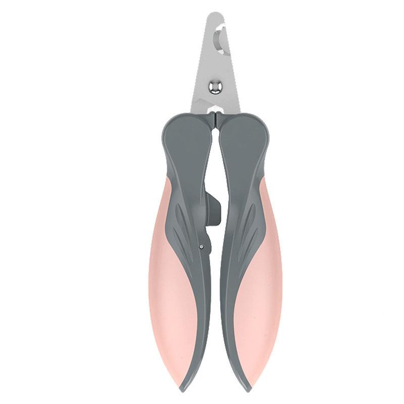 Pet Nail Clippers — Stainless Steel Trimmer with Soft Grip