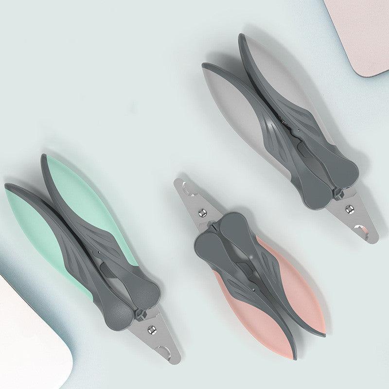 Pet Nail Clippers — Stainless Steel Trimmer with Soft Grip