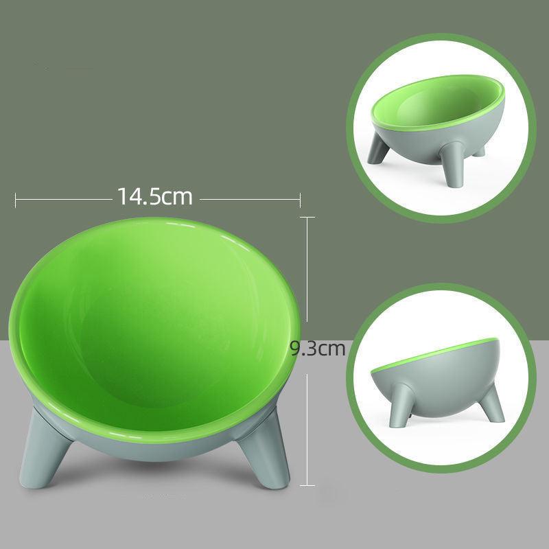 Nordic Pet Feeding Bowl with Stand — Tip-Proof Elevated Bowl