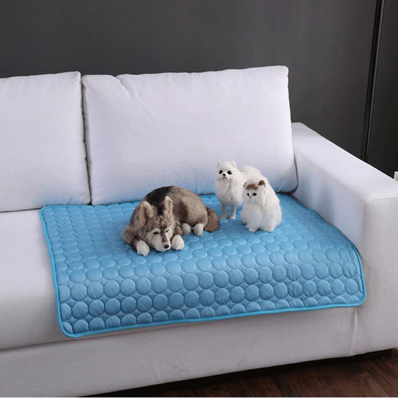 Pet ChillZone — Washable Anti-Slip Pet Mat with Waterproof Backing