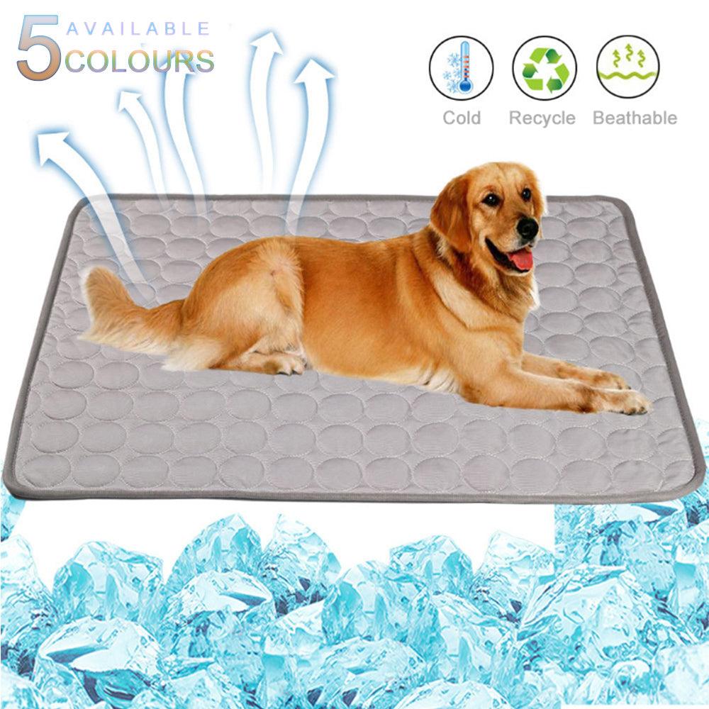 Pet ChillZone — Washable Anti-Slip Pet Mat with Waterproof Backing