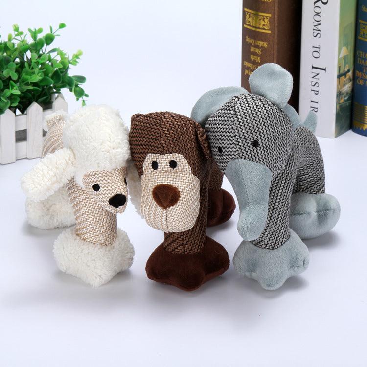 Whistle Pals — Interactive Plush Dog Toys with Squeaker