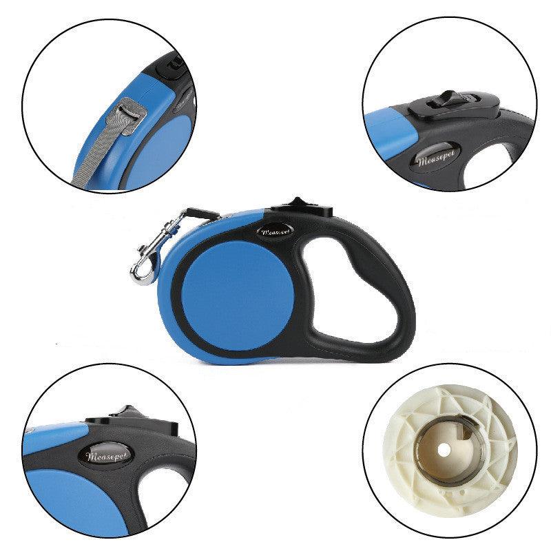 DynamicPaws Retractable Dog Leash — Tangle-Free Walking Lead
