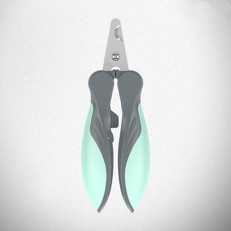 Pet Nail Clippers — Stainless Steel Trimmer with Soft Grip