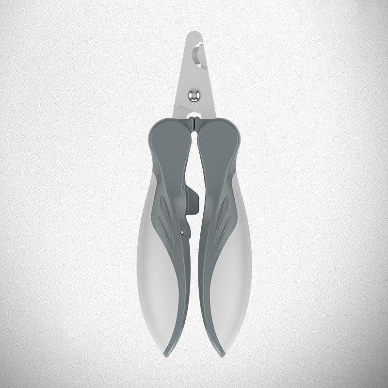 Pet Nail Clippers — Stainless Steel Trimmer with Soft Grip