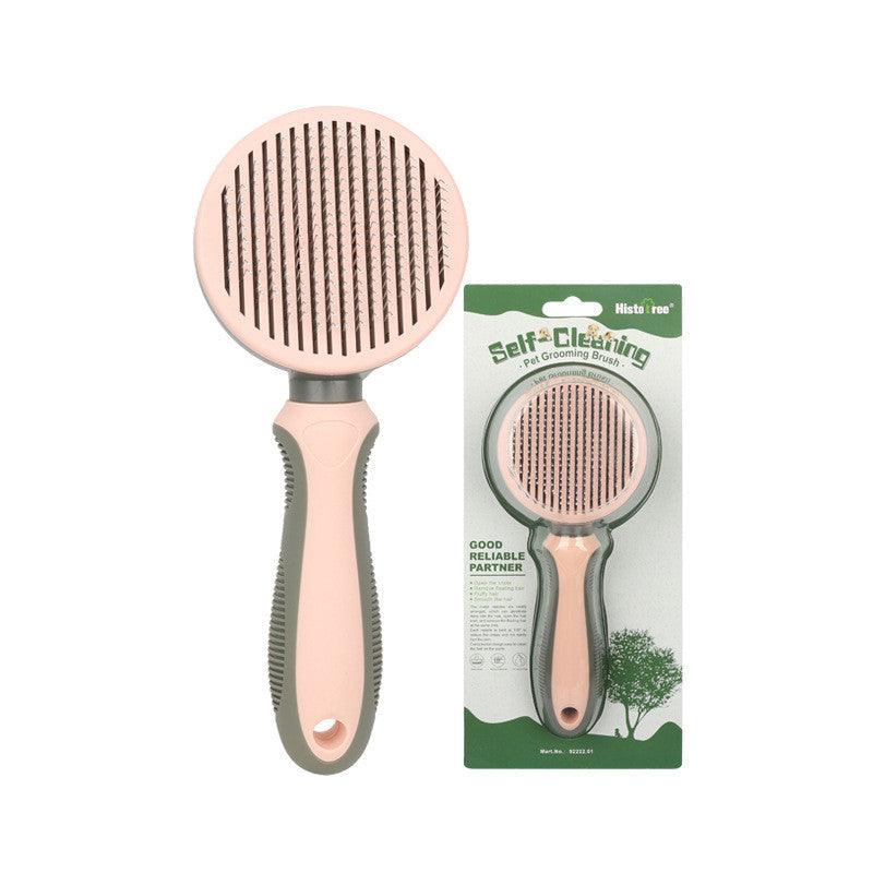 The Hair Whisperer — Self-Cleaning Pet Deshedding Comb