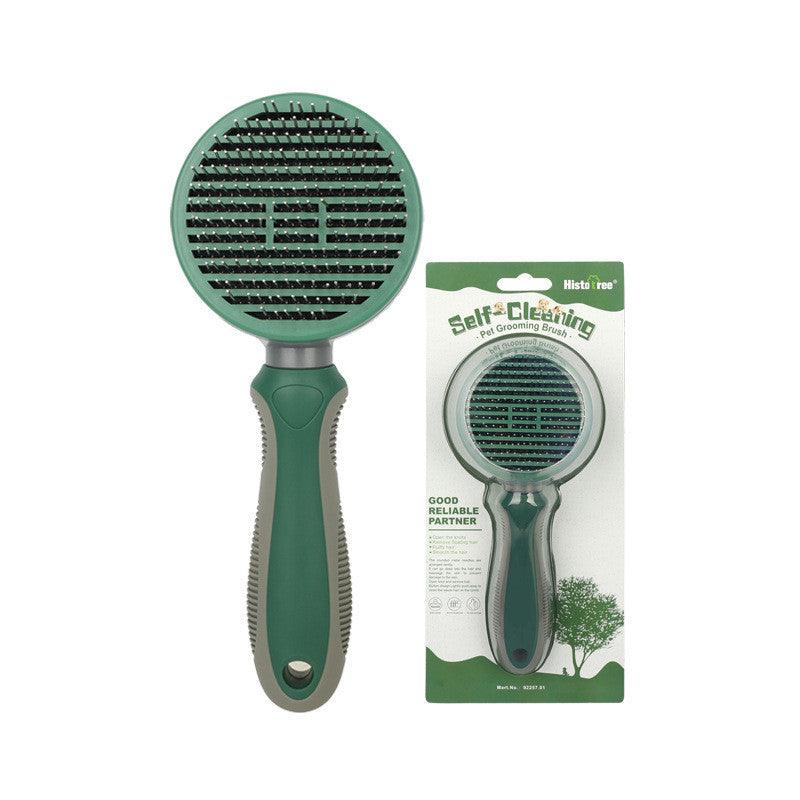The Hair Whisperer — Self-Cleaning Pet Deshedding Comb
