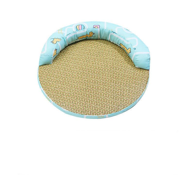 Summer Breeze Rattan Pet Sofa Bed — Breathable Elevated Lounger