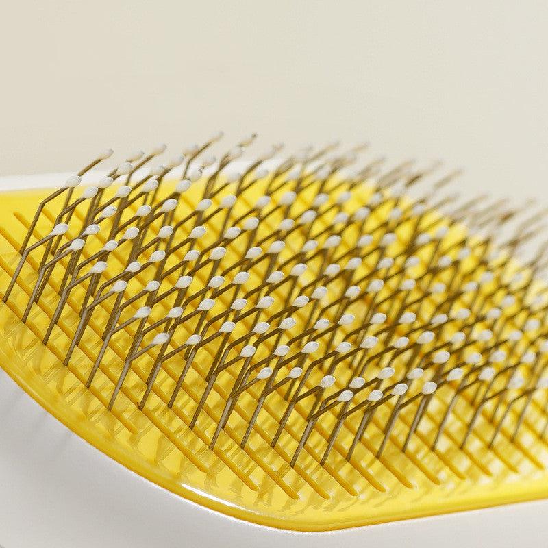 Fur-Friendly Grooming Comb — for Cats & Dogs | Dual-Row Dematting