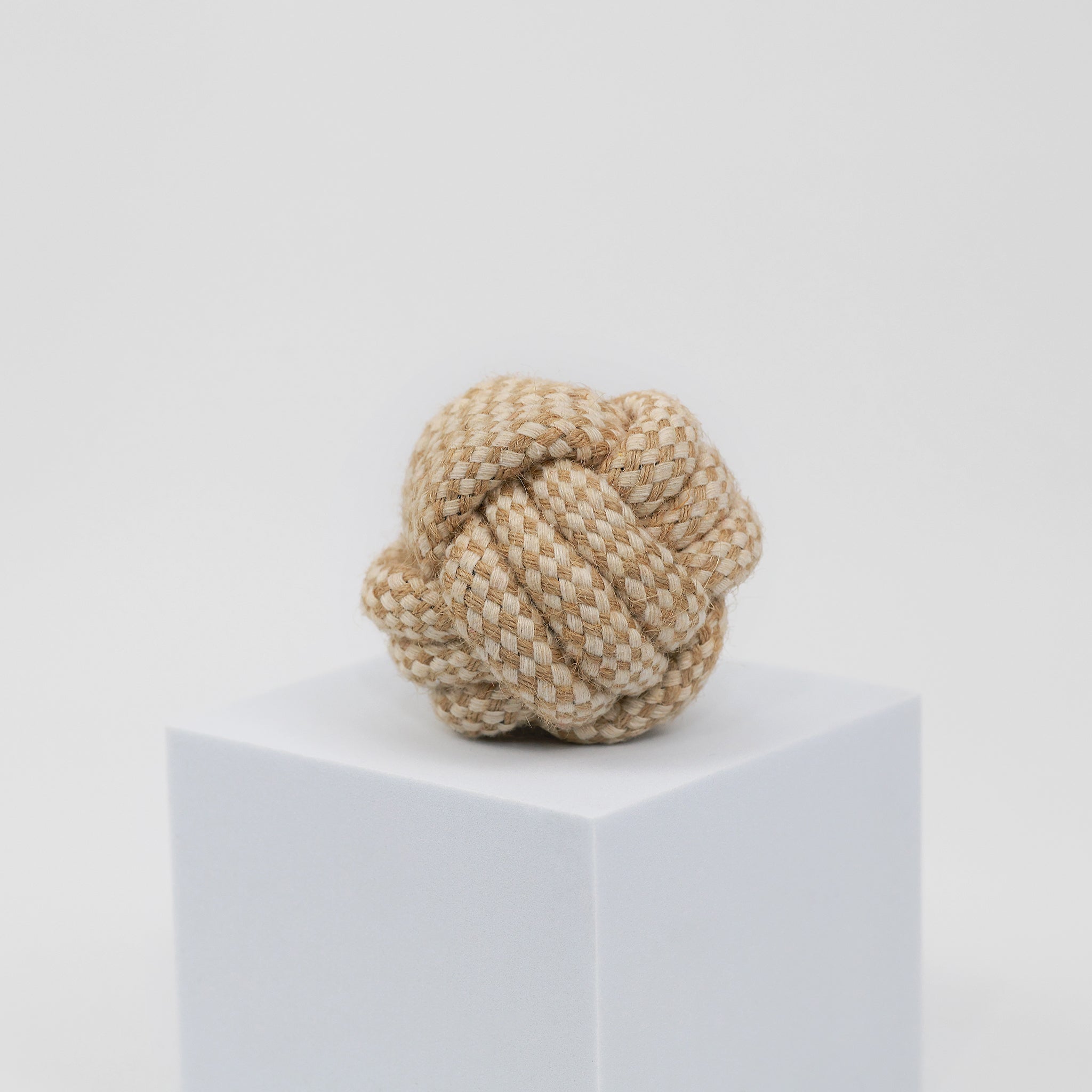 Natural Hemp Tug Toys — Handmade 3-Piece Eco Rope Set