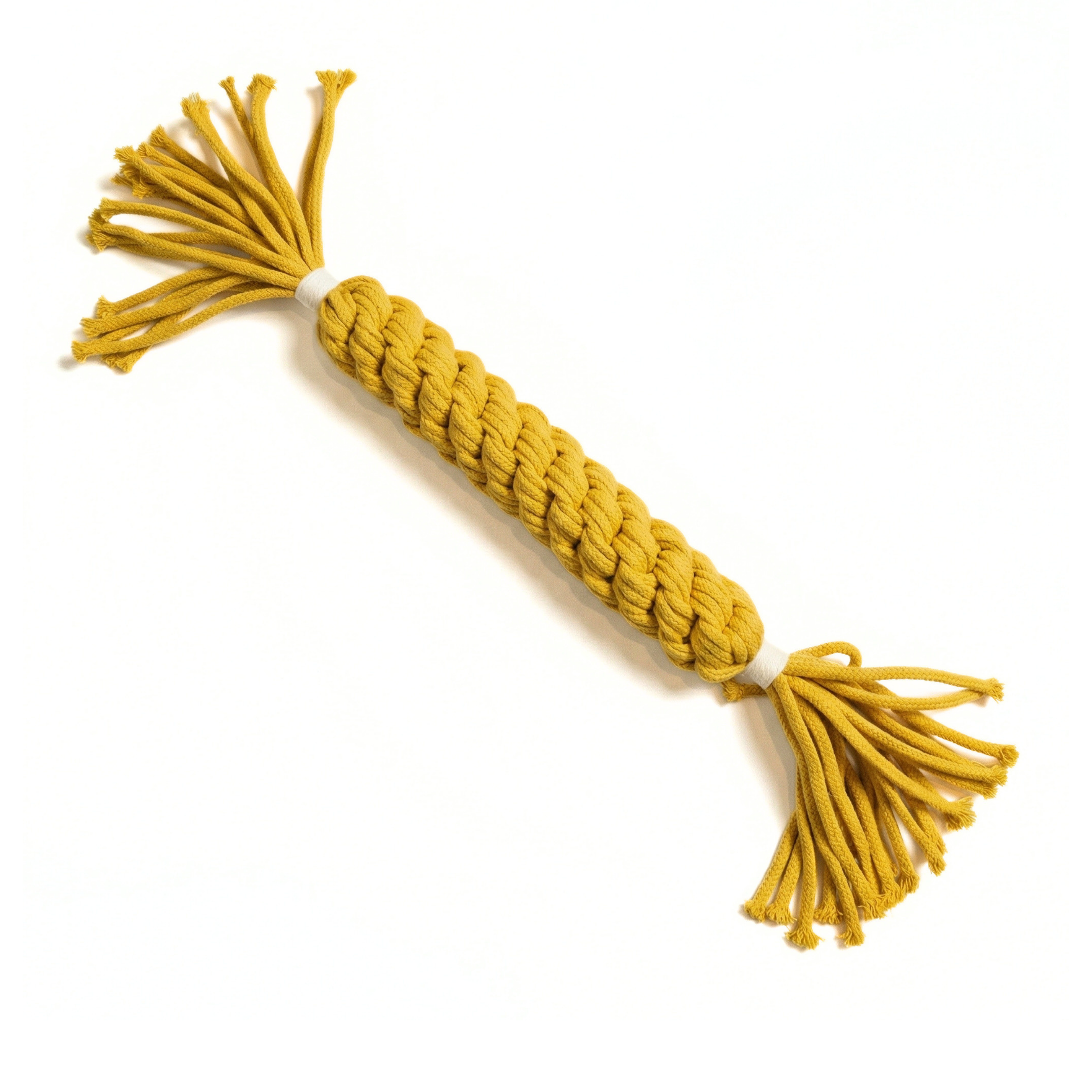 Jumbo Candy Rope Toy — Handmade Macramé Cotton Tug Toy | Large Dogs