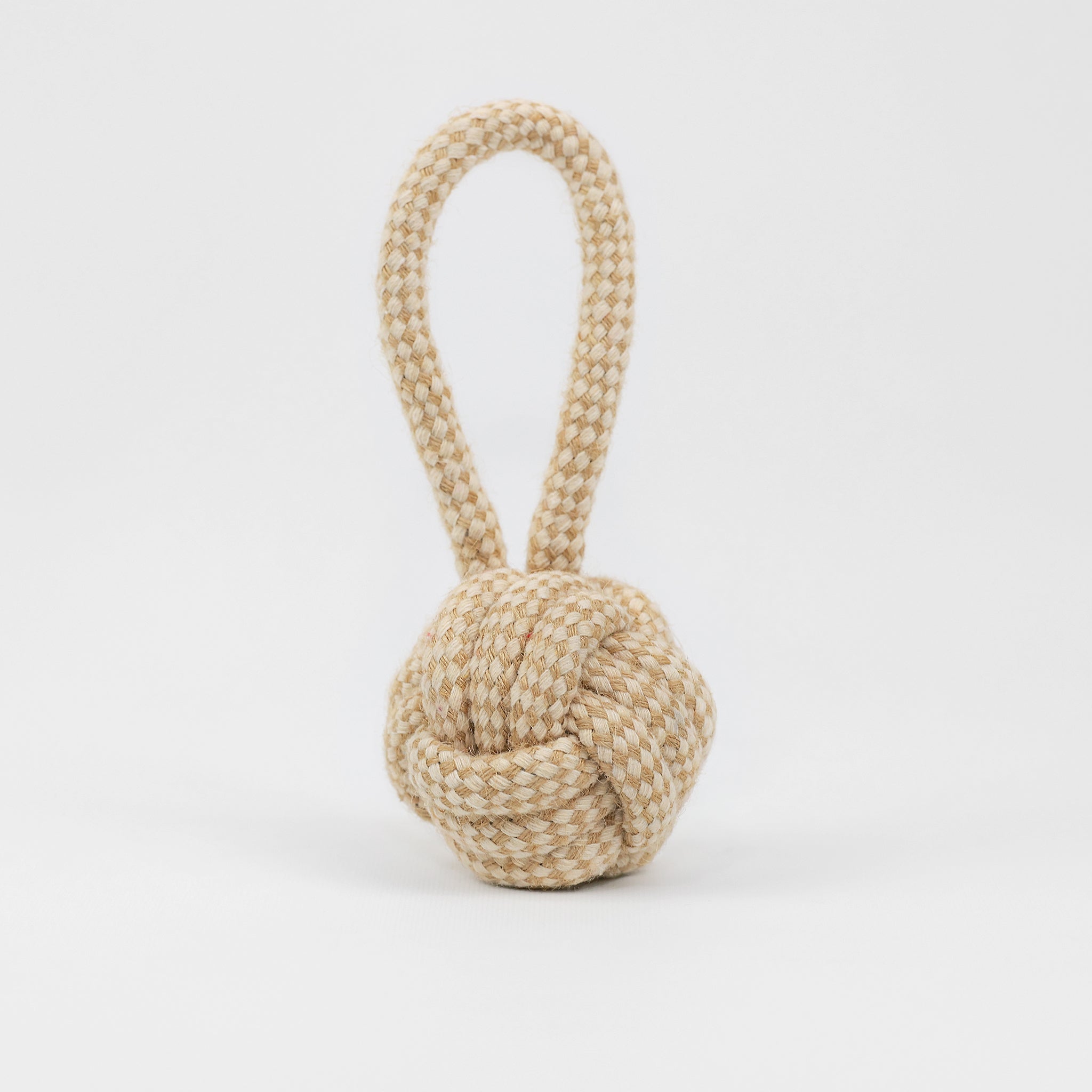 Natural Hemp Tug Toys — Handmade 3-Piece Eco Rope Set