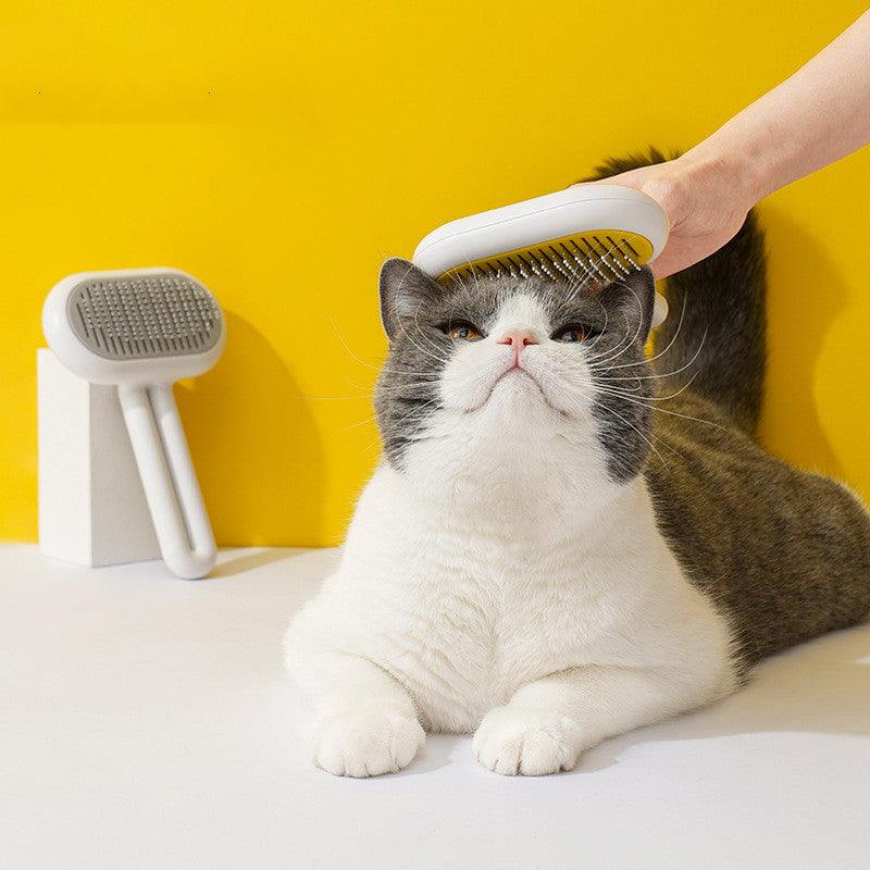 Fur-Friendly Grooming Comb — for Cats & Dogs | Dual-Row Dematting