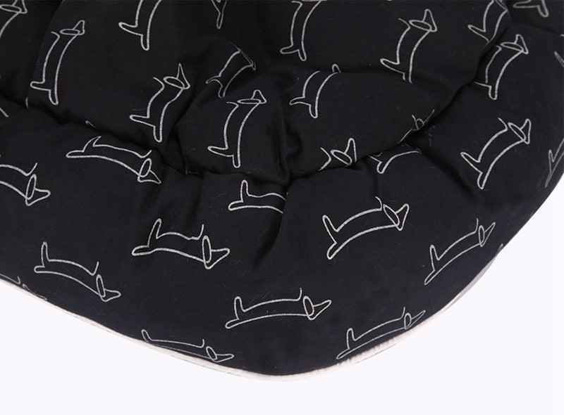 CozyPaws Round Dog Bed — Plush Calming Bed in Three Sizes