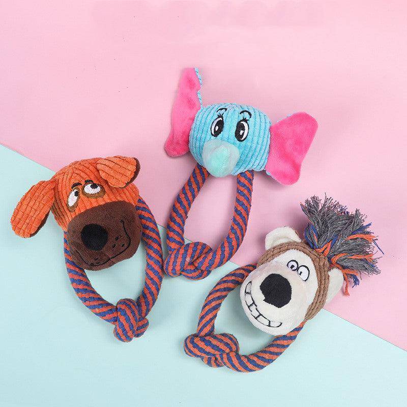 Playful Paws Rope Toys — Interactive Teeth-Cleaning Dog Toys