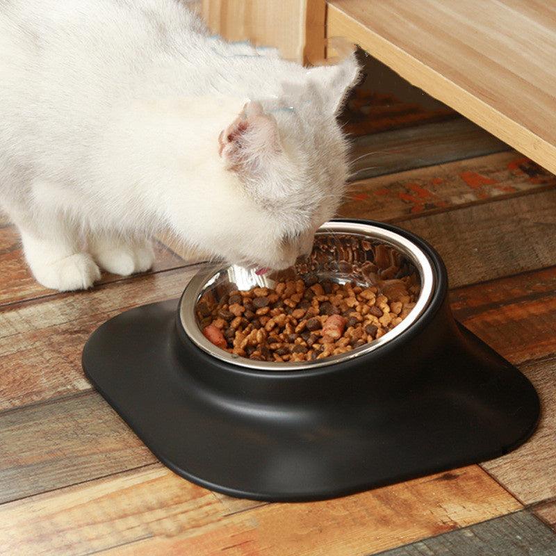 Premium Stainless Steel Pet Feeder — Single or Double Bowl for Dogs & Cats
