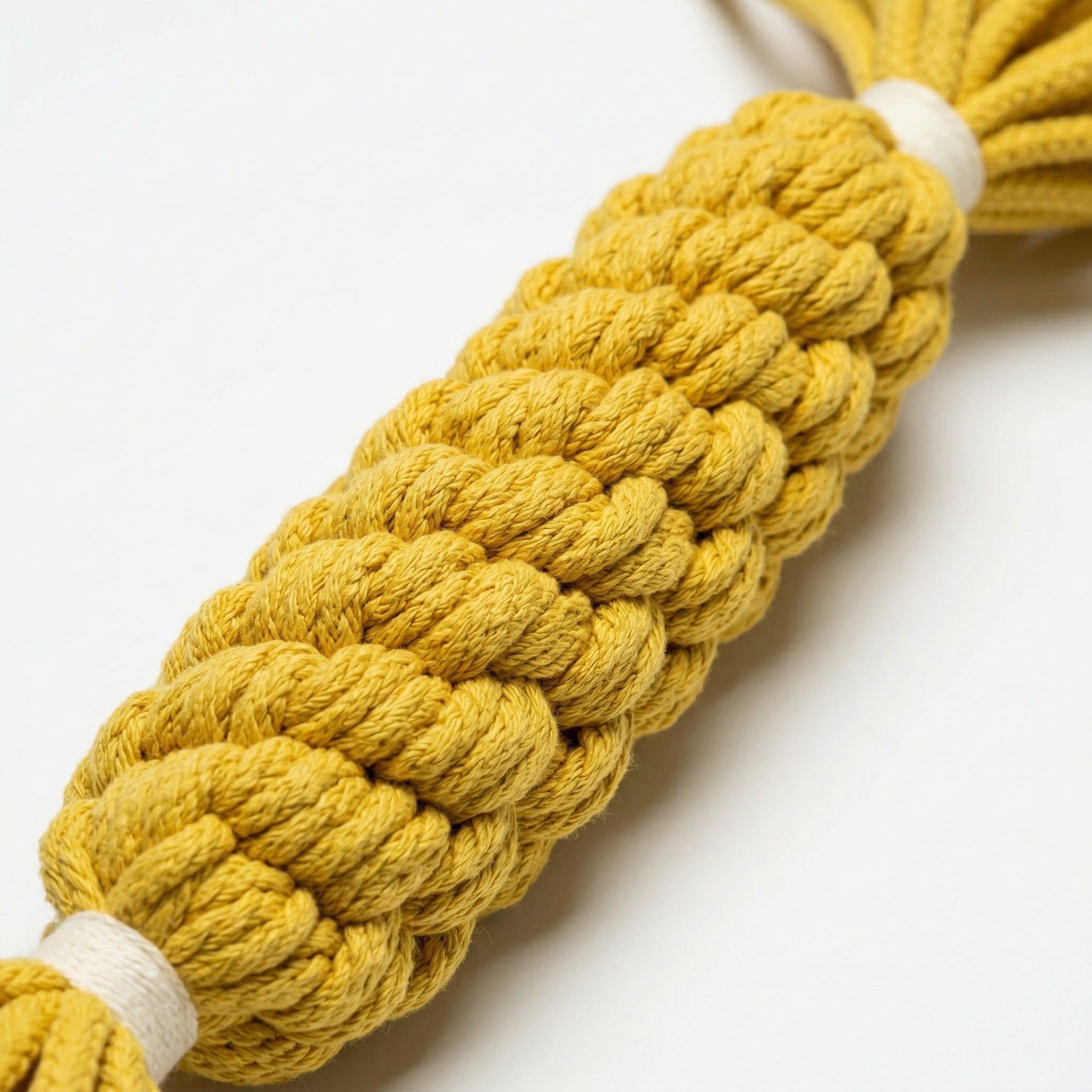Jumbo Candy Rope Toy — Handmade Macramé Cotton Tug Toy | Large Dogs